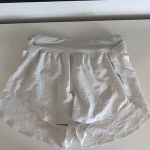 Lululemon fast and free reflective running shorts